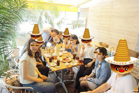 【特別編】パホケ会33 パンケーキタワーにパンケーキタワー♪HoiHoiパンケーキ尽くしの巻♪ホイホイ栄本店(名古屋/栄)パンケーキマン