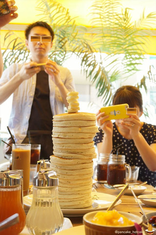 【特別編】パホケ会33 パンケーキタワーにパンケーキタワー♪HoiHoiパンケーキ尽くしの巻♪ホイホイ栄本店(名古屋/栄)パンケーキマン