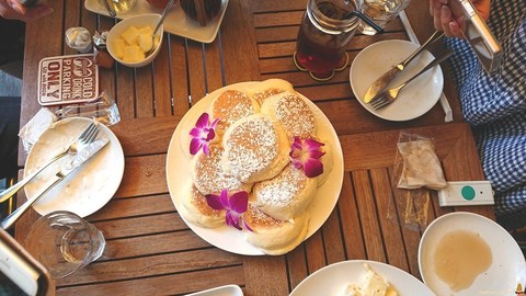 【特別編】パホケ会33 パンケーキタワーにパンケーキタワー♪HoiHoiパンケーキ尽くしの巻♪ホイホイ栄本店(名古屋/栄)パンケーキマン