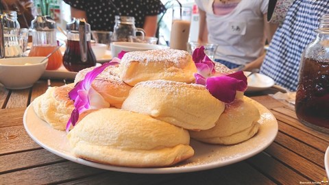 【特別編】パホケ会33 パンケーキタワーにパンケーキタワー♪HoiHoiパンケーキ尽くしの巻♪ホイホイ栄本店(名古屋/栄)パンケーキマン